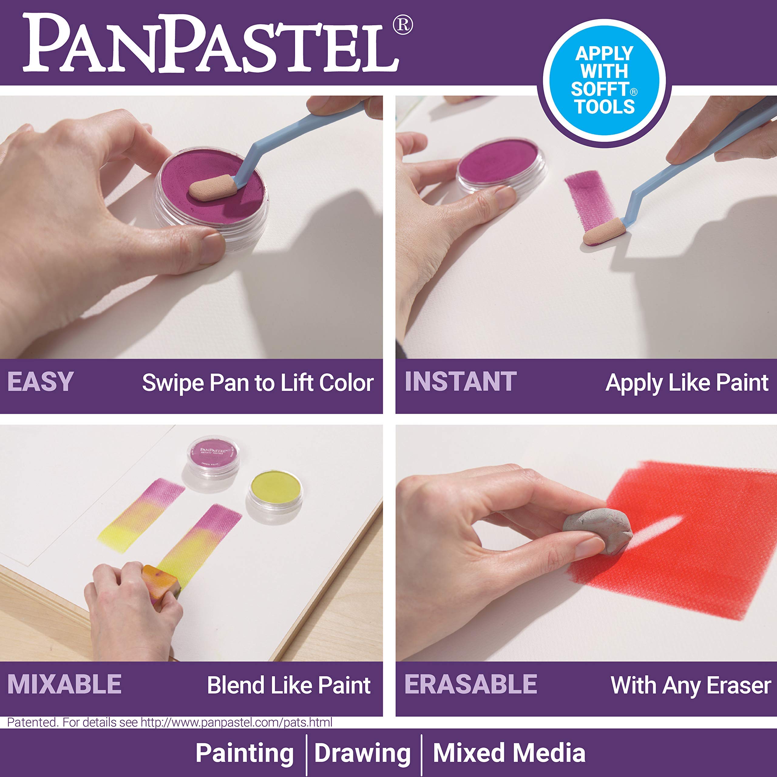 PanPastel 28005 Ultra Soft Artist Pastel, Black 280.5