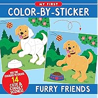 My First Color-by-Sticker - Furry Friends My First Color-by-Sticker - Furry Friends Paperback