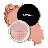 Alima Pure Loose Mineral Blush, Powder Blush Makeup, Cheek Tint Face Blushes with Satin Matte Finish, Pink Blush Makeup, Talc Free Blush, Natural Blush for cheeks Vegan Blush .15 oz/ 4.5 g