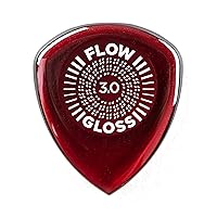 Jim Dunlop Flow Gloss 3.0mm Guitar Picks-3 Pack