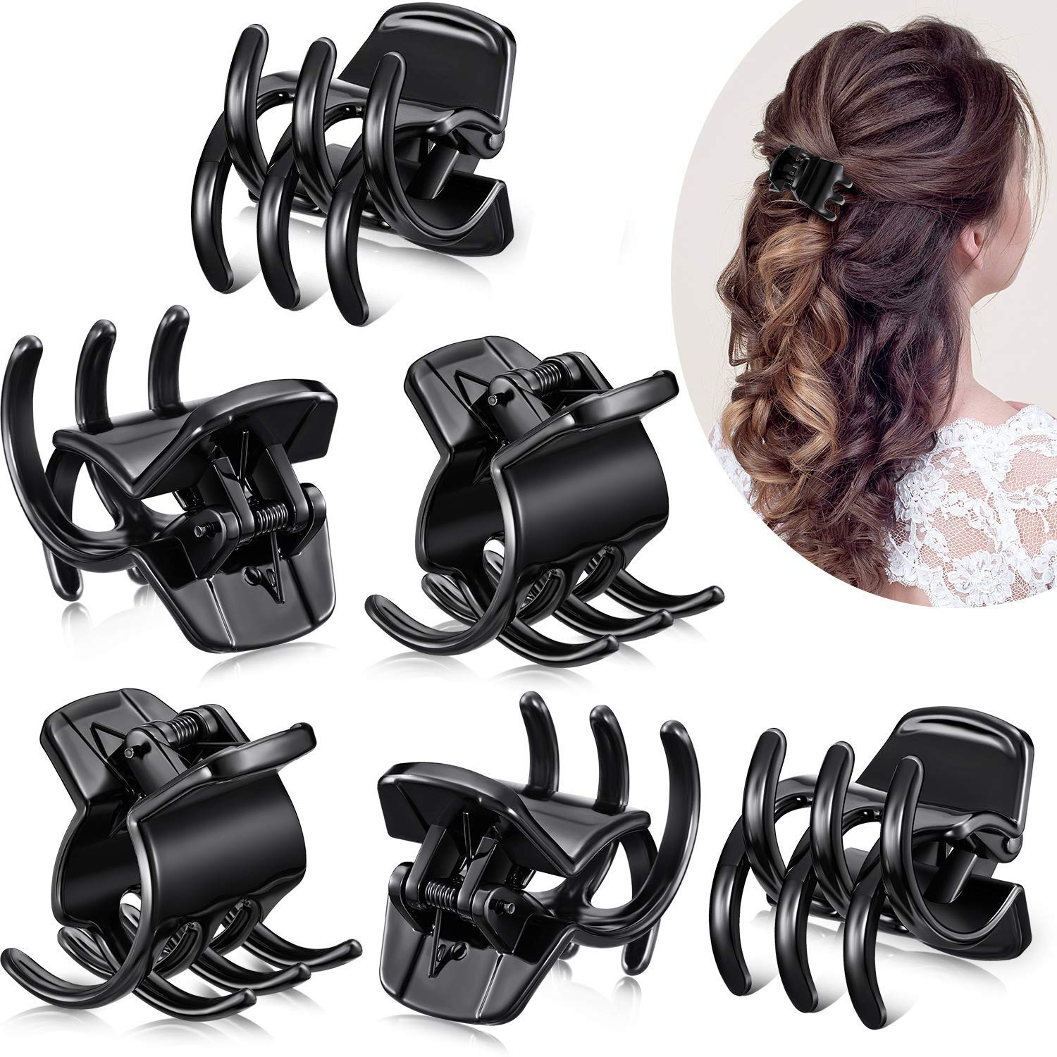 Big Hair Claw Clips for Women Large Hair Clip for Thin Thick Curly Str
