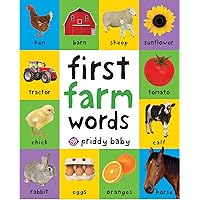 First 100 Padded: First Farm Words First 100 Padded: First Farm Words Hardcover Kindle Board book