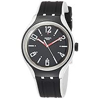 Swatch Xlite YES1004 Black Silicone Swiss Quartz Fashion Watch