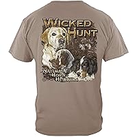 Erazor Bits T-Shirts for Wicked Hunt, American Hunting Shirts, 100% Cotton