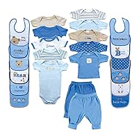 Luvable Friends Unisex Baby Layette Gift Cube
