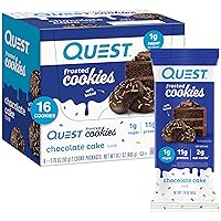 Quest Protein Chips & Frosted Cookies Bundle - Chili Lime Tortilla Chips, Chocolate Cake Frosted Cookies