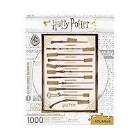 AQUARIUS Harry Potter Puzzle Wands (1000 Piece Jigsaw Puzzle) - Officially Licensed Harry Potter Merchandise & Collectibles - Glare Free - Precision Fit - 20 X 28 Inches