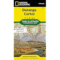 Durango, Cortez [Mesa Verde National Park] Map (National Geographic Trails Illustrated Map, 144)