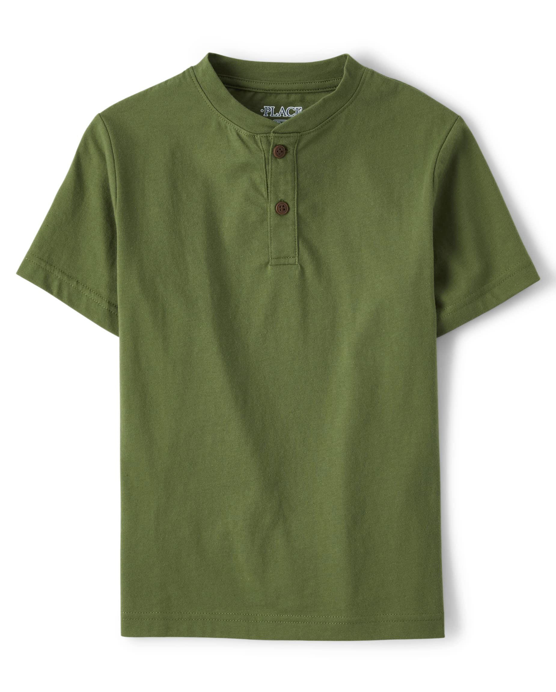 The Children's Place Boys' Short Sleeve Henly T-Shirt