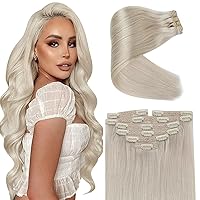 [Sunny and Ve Sunny] Wire Hair Extensions and Clip in Hair Extensions Blonde 20inch 220G