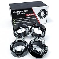 Pack of 4 LU HWN 4X4 6x5.5 6x139.7 Wheel Spacers 2 inch with 12x1.5 Studs 