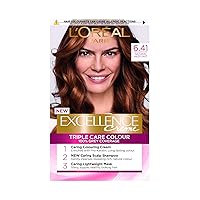 Loreal Excellence Creme NEW Light Amber Brown 6.41