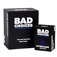 BAD CHOICES Party Game + After Dark Edition Set - Hilarious Adult Card Game for Friends, Fun Parties and Board Games Night with Your Group