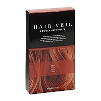 FHI Brands Hair Veil Powder Hair Filler, Red