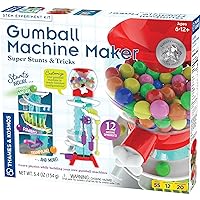 Thames & Kosmos Gumball Machine Maker Lab - Build Machines with Physics & Engineering Lessons | 12 Experiments | Make Your Own Gumball Machines | Includes Gumballs | Award Winner