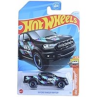 Mattel Hot Wheels '19 Ford Ranger Raptor, HW Hot Trucks 2/10 [Black] 43/250