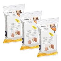 Medela Quick Clean Breast Pump and Accessory Wipes, 72 Wipes in a Resealable Pack, Convenient Portable Cleaning, Hygienic Wipes Safe for Cleaning High Chairs, Tables, Cribs and Countertops