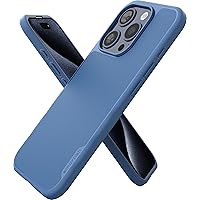 Smartish® iPhone 15 Pro Magnetic Case - Gripmunk Compatible with MagSafe [Lightweight + Protective] Slim/Thin Grip Cover with Microfiber Lining for Apple iPhone 15 Pro - Blues on The Green