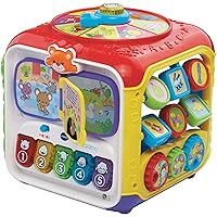 VTech Baby - Activity Cube Interactive Toys - For Boys and Girls - From 9 to 36 months - English Spoken - Educational Toys