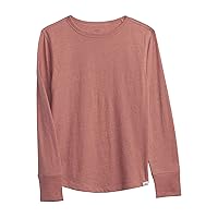 Boys' Texture Long Sleeve Tee T-Shirt