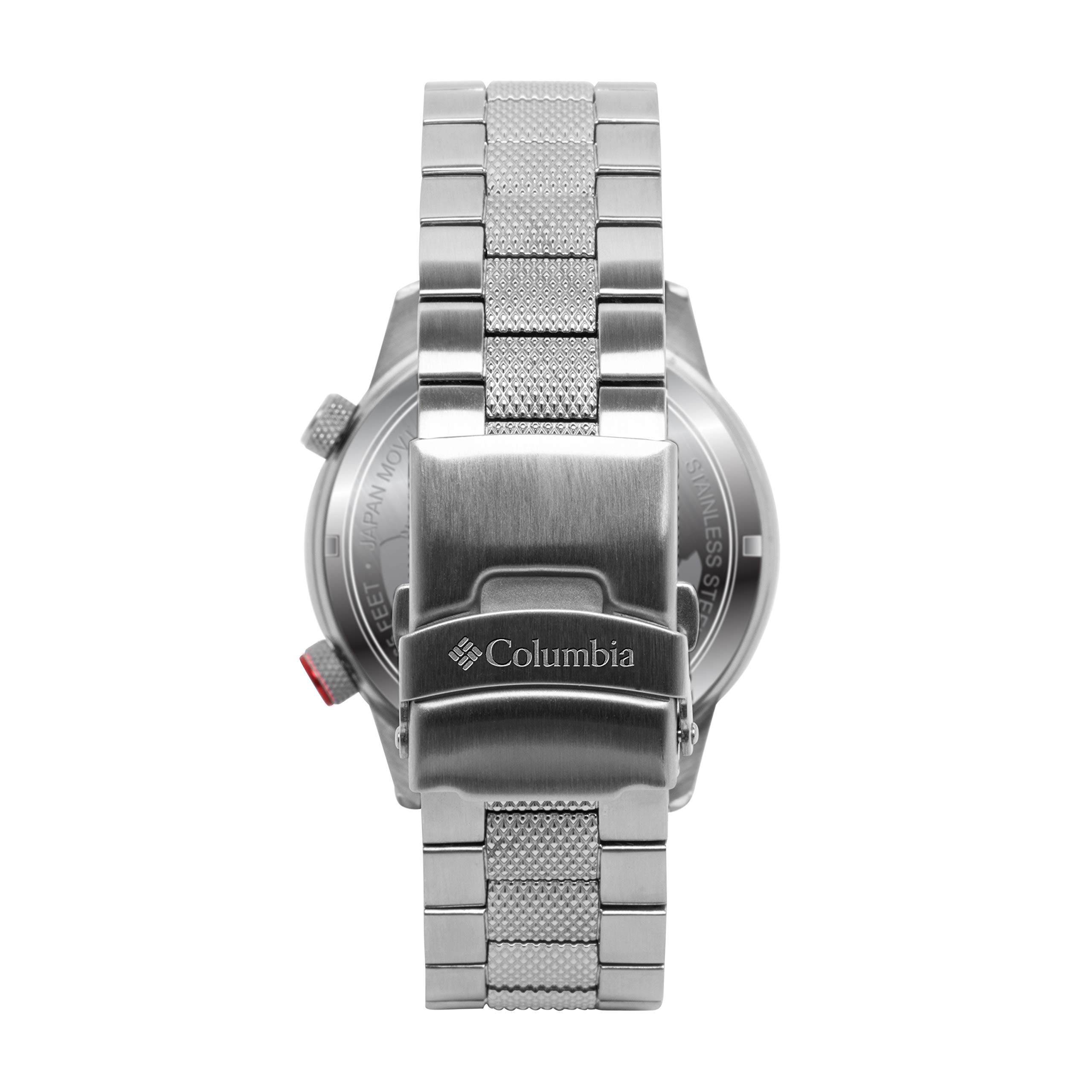 Columbia Timing Outbacker Stainless Steel Case with Stainless Steel Bracelet