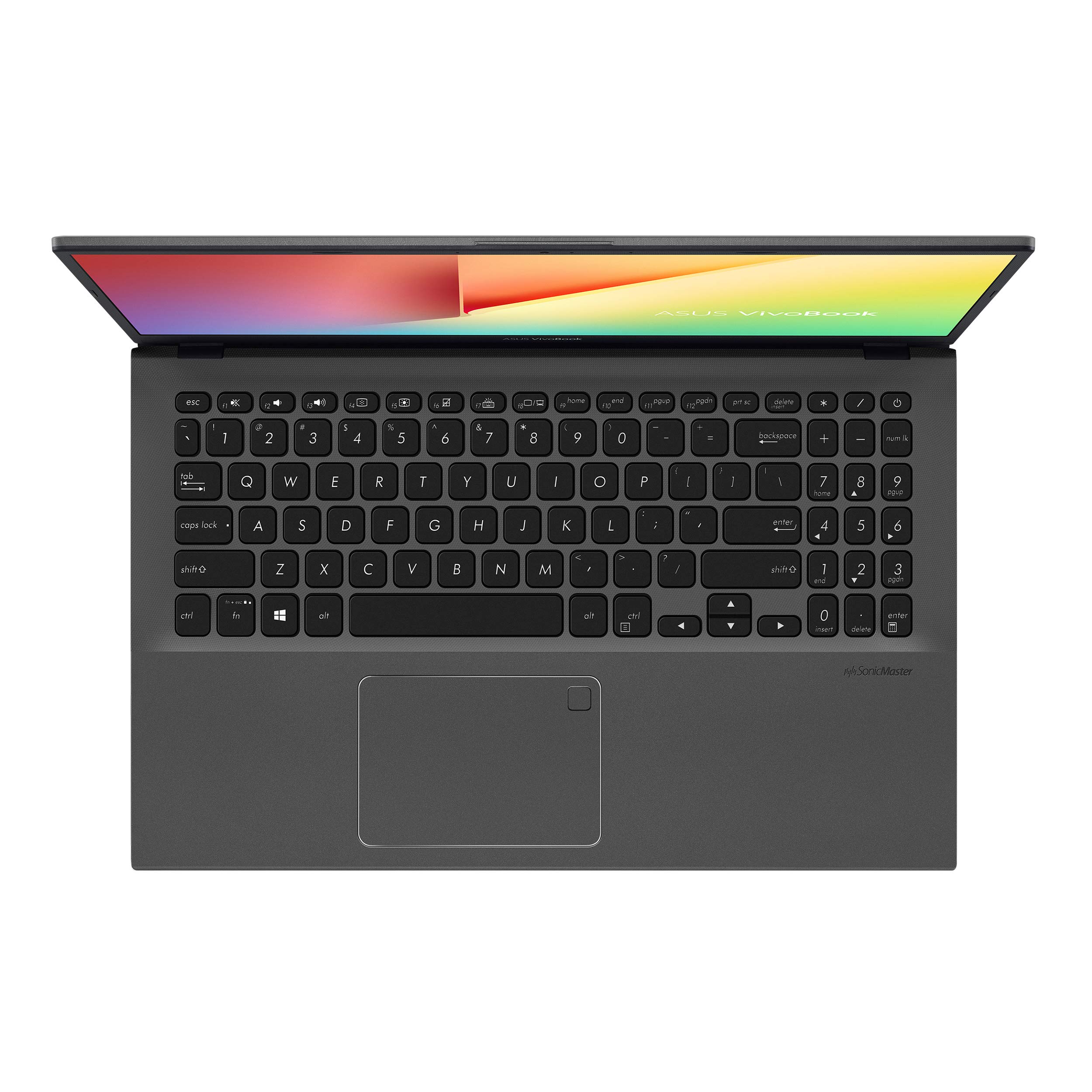 ASUS VivoBook F512 Thin and Lightweight Laptop, 15.6” FHD WideView NanoEdge , AMD R5-3500U CPU, 8GB RAM, 256GB SSD, Backlit KB, Fingerprint Reader, Windows 10, Peacock Blue, F512DA-EB51