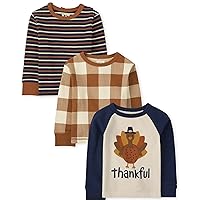 The Children's Place baby boys Long Cuff Sleeve Fashion Shirt