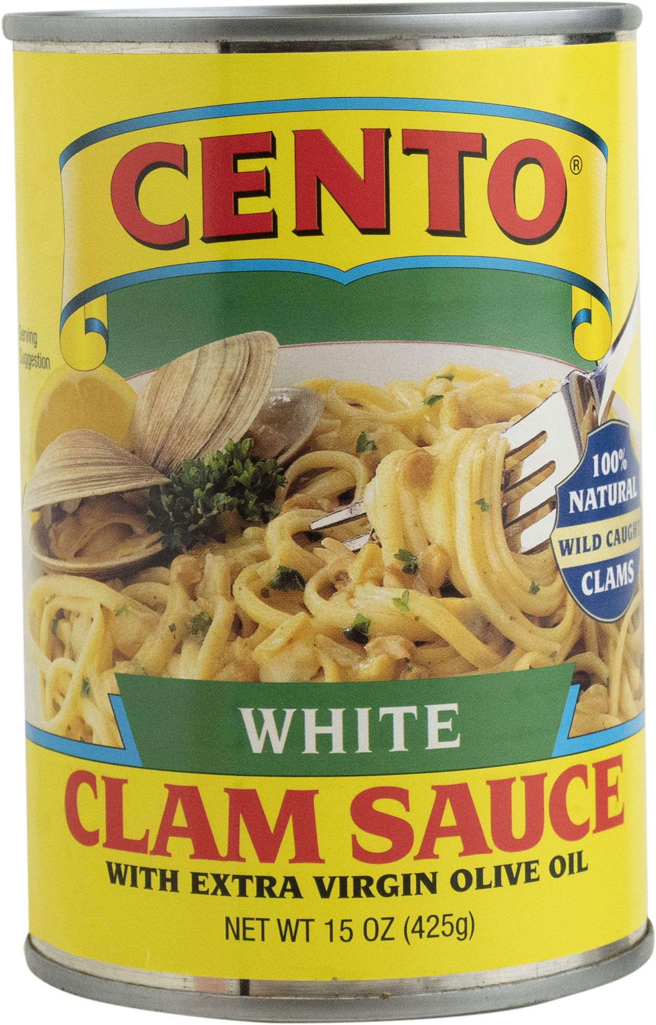 Cento White Clam Sauce, 15-Ounce (Pack of 12)