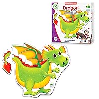 The Learning Journey - My First Big Floor Puzzle - Dragon - Dragon Puzzle for Kids - Toddler Games & Gifts for Boys & Girls Ages 2 Years and Up - Award Winning Games and Puzzles
