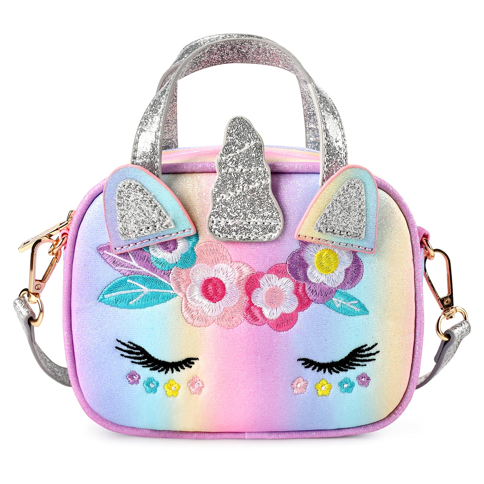 mibasies Toddler Purse for Little Girls Handbags Kids Age 3-8