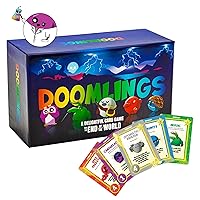Doomlings Classic Card Game (Lightning Edition) Fun Family Card Game for Adults Teens & Kids for Game Night & Travel Game | 2-6 Players, Ages 10+