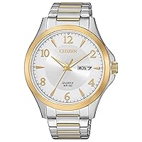 Citizen Quartz Mens Watch, Stainless Steel, Classic, Two-Tone (Model: BF2005-54A)