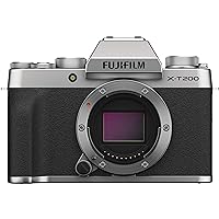 Fujifilm X-T200 Mirrorless Camera Body - Silver