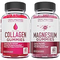 Atlantis Nutrition Collagen 60 Gummies + Magnesium 60 Gummies
