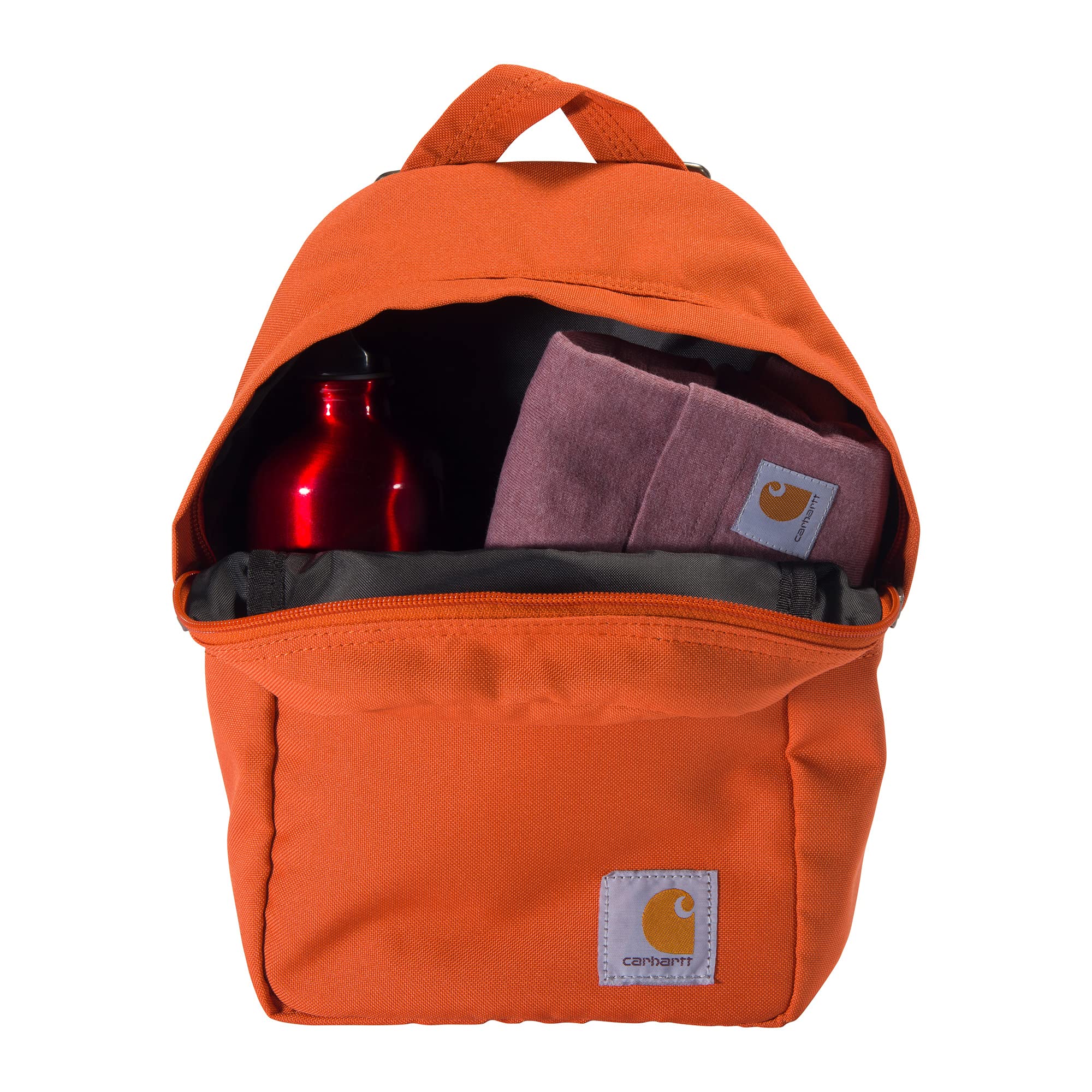 Carhartt Classic Mini, Durable, Water-Resistant Backpack with Adjustable Shoulder Straps, Sunstone, One Size