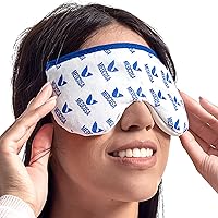 Eye Mask for Dry Eyes | Warm Eye Compress | Natural Heat Eye Mask for Styes, Blepharitis, Tired Eyes & More by Medcosa
