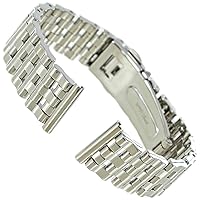 16mm Speidel Silver Stainless Steel Band Clasp Ladies Watch Band 1880/00