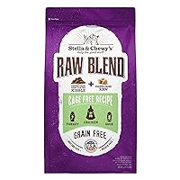 Stella & Chewy's Raw Blend Premium Kibble Cat Food – Grain Free, Protein Rich Meals – Cage-Free Poultry Recipe – 10 lb. Bag