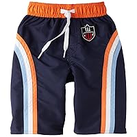 Wes and Willy Little Boys' Logo Swim Trunk