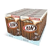 A&W Root Beer on the go Drink Mix, 6-0.53 oz Packets (Pack of 12, Total of 72 Packets)