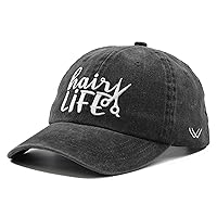 Hair Life Hairdresser Baseball Caps Embroidered for Men Women Adjustable Hairstylist Washed Dad Hat