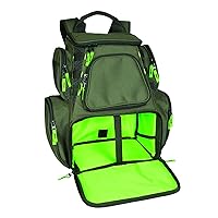 CLC WN3606 Multi-Tackle, Mulit-Pocket, Large Backpack, Fishing Bag, Without Trays