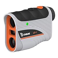 IZZO Golf Swami Laser Rangefinder with Slope, Pin Lock & Club Suggestion, 500-800 Yards Range, Carry Case
