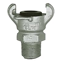 UCME Series Ductile Iron Twist-Claw Hose Coupling, Claw Coupling, 3/4