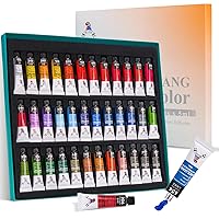 Watercolor Paint Tubes Artist Grade 36 - Professional Water Color Paints Set for Adult