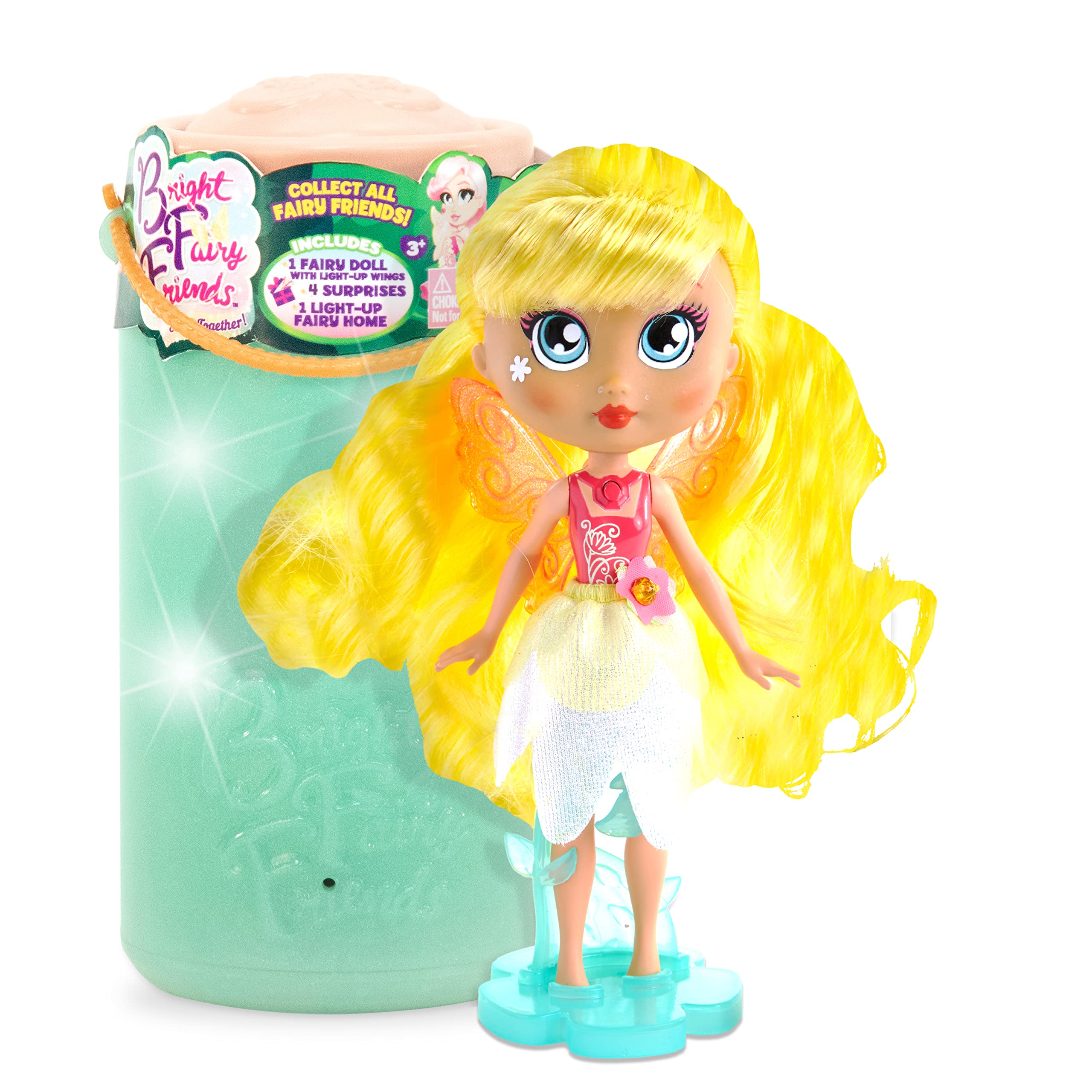 Bright Fairy Friends BFF Doll with a Night Light for Kids, Multi (20301)