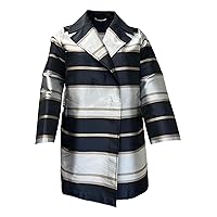 Marina Rinaldi Women's Noto Striped Coat