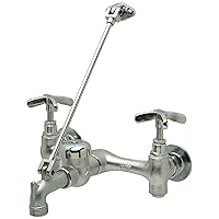Zurn - ZJP1996-SF JP1996-SF Chrome Double Handle Service Sink Faucet, Mop Service Sink Faucet