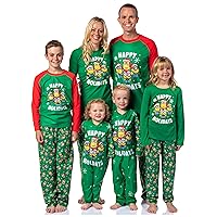 INTIMO Despicable Me Minions Happy Holidays Jogger Sleep Family Christmas Pajama Set