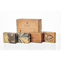 Handmade Bar Soap - Organic Essential Oils with Hemp Seed Oil - Vegan Soap Bar - Face and Body - Gifts - Made in USA - 4.5 Ounces Bundle of 8 - Feminine - Masculine